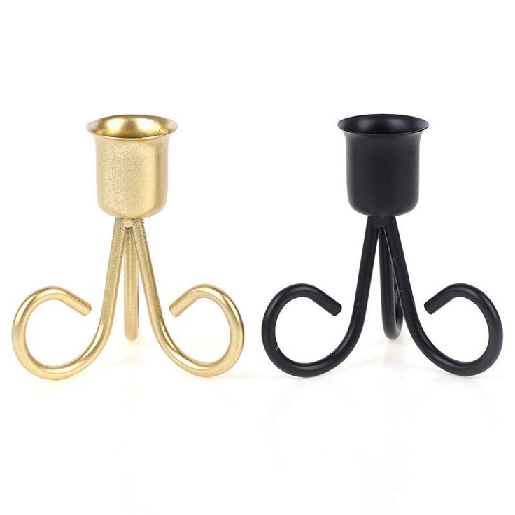 Elegant Metal Candle Holder