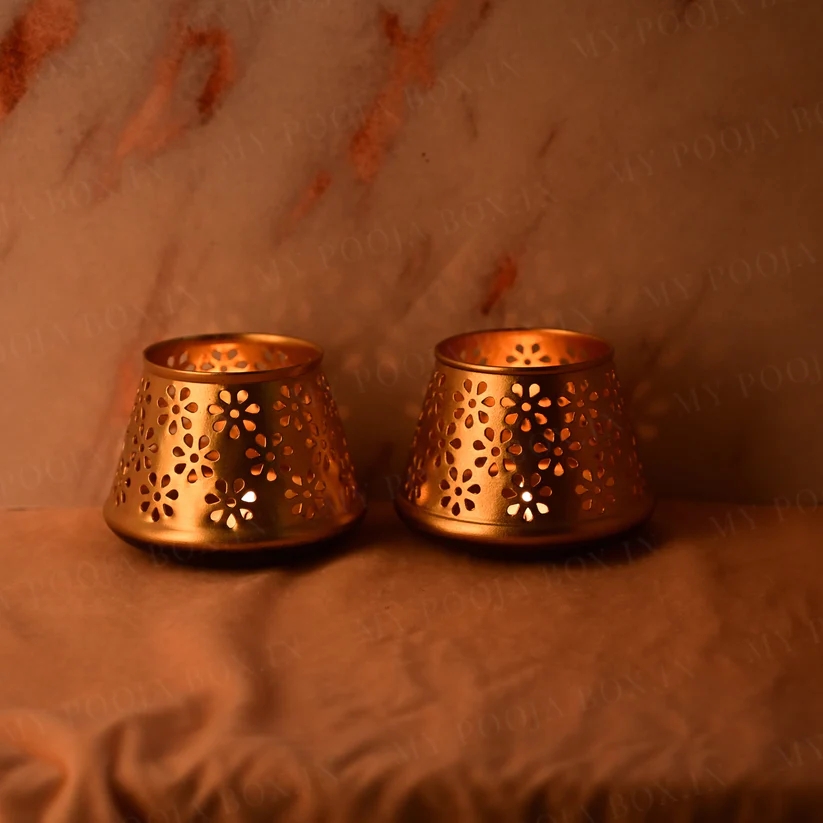 Brass Decorative Candle Holders