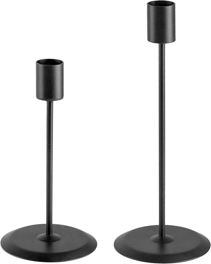 Minimalist Metal Candle Holder Set
