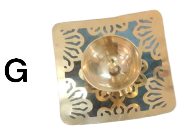 Brass Decorative Oil Lamp