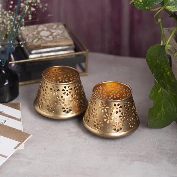 Brass Decorative Candle Holders
