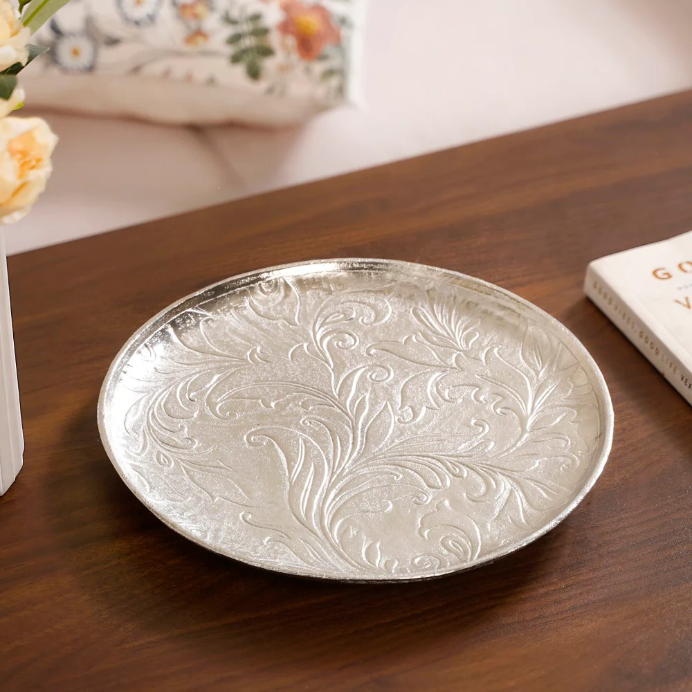 Decorative Silver Plate