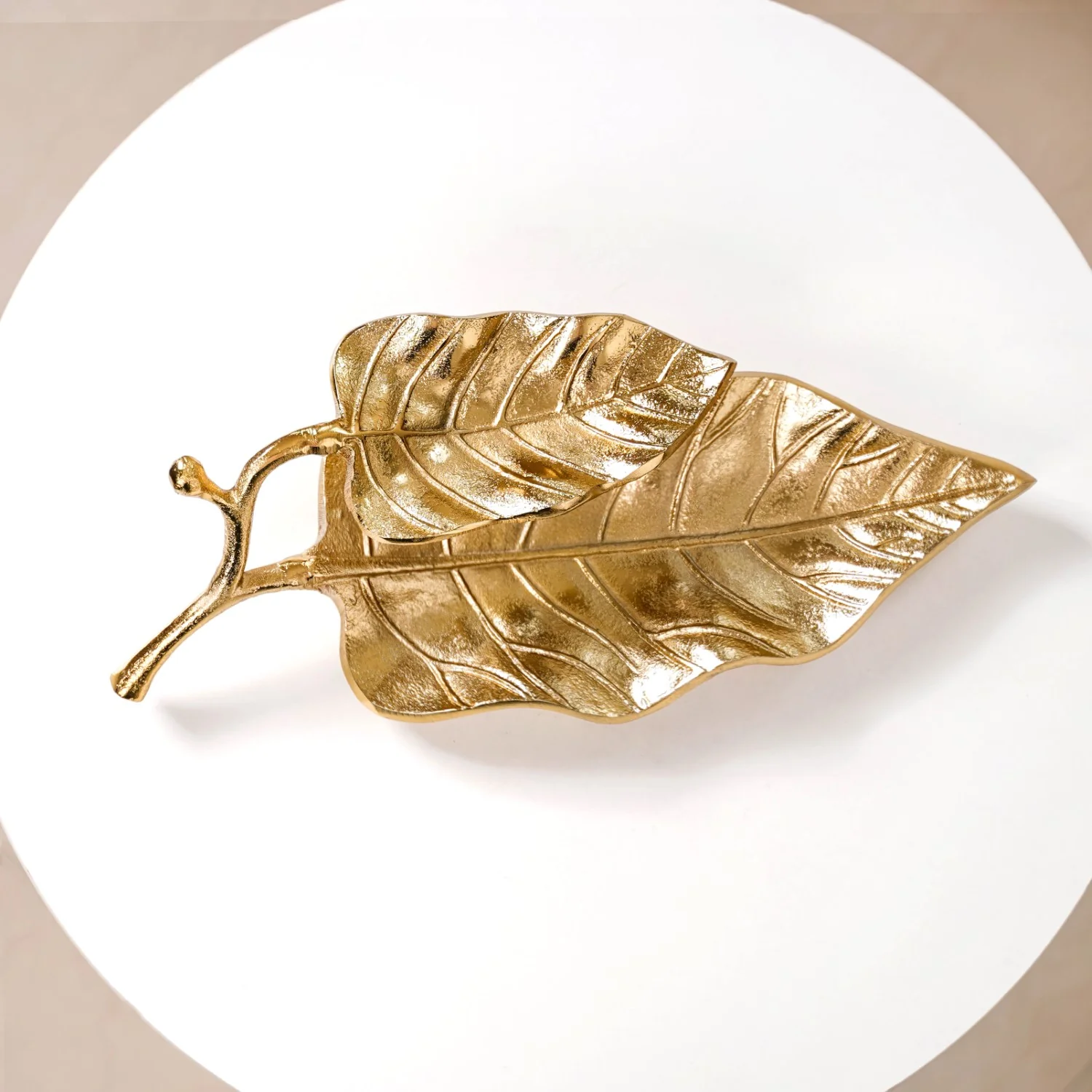 Gold Leaf Decorative Tray