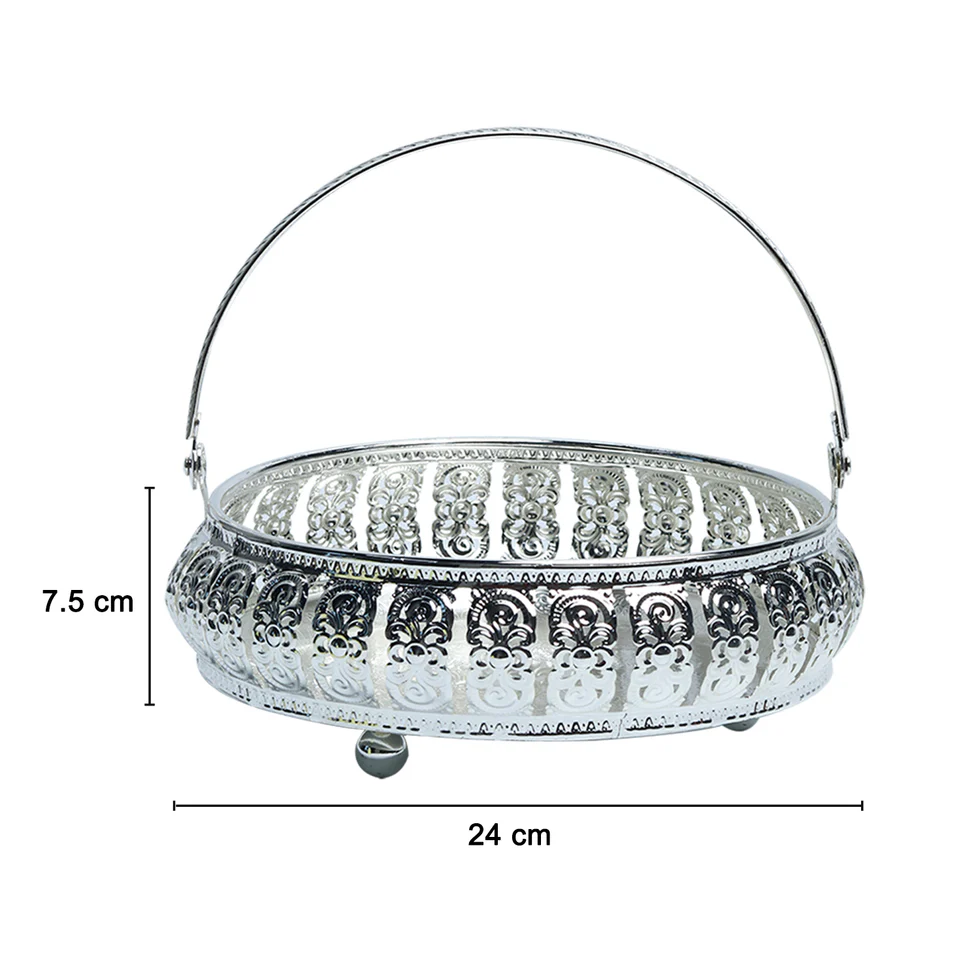 Decorative Silver Plated Tray