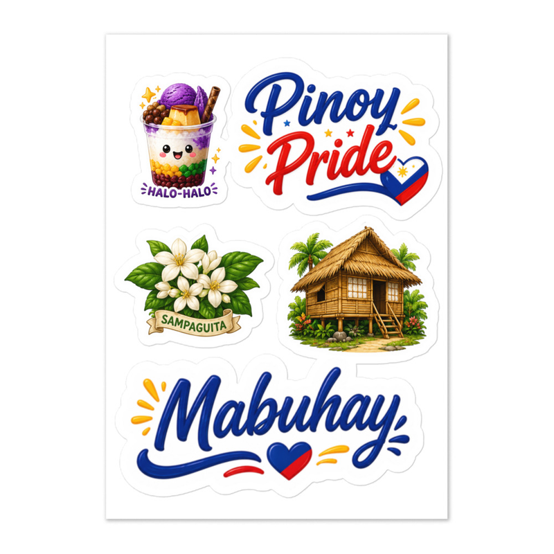 Filipino Sticker sheet