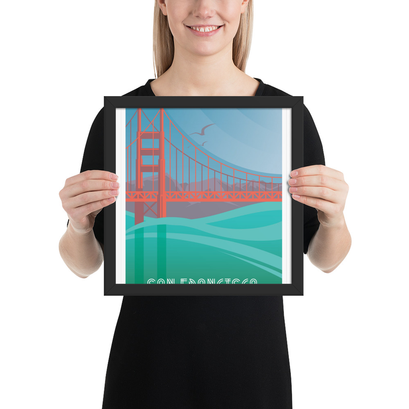 San Francisco Framed Poster