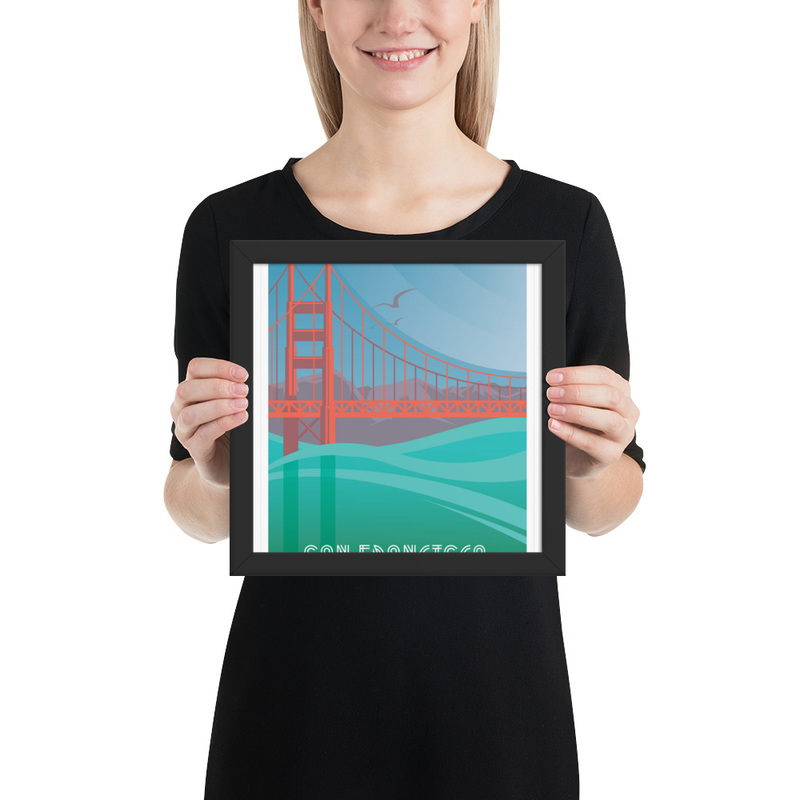 San Francisco Framed Poster