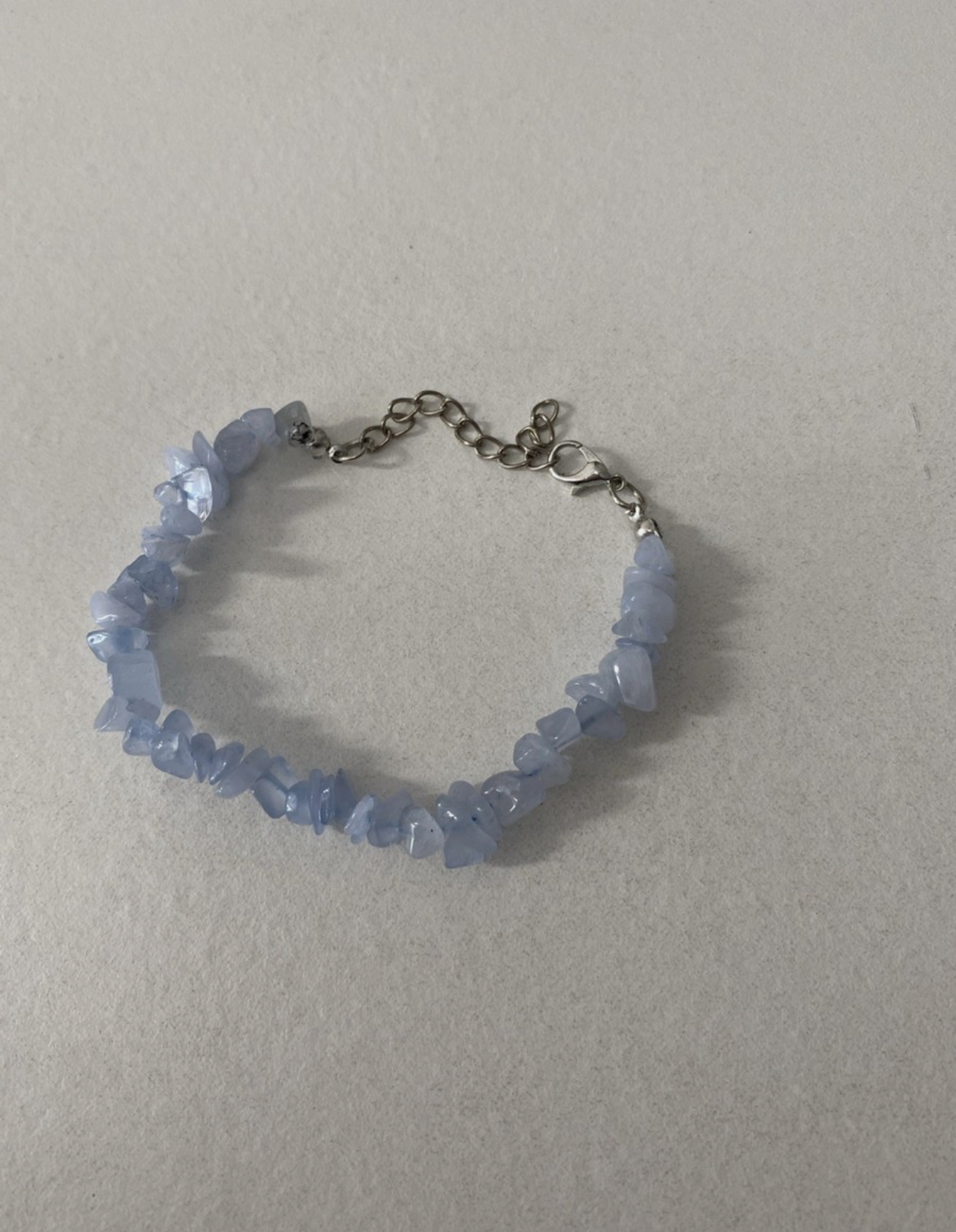 Natural Blue Stone Chip Bracelet