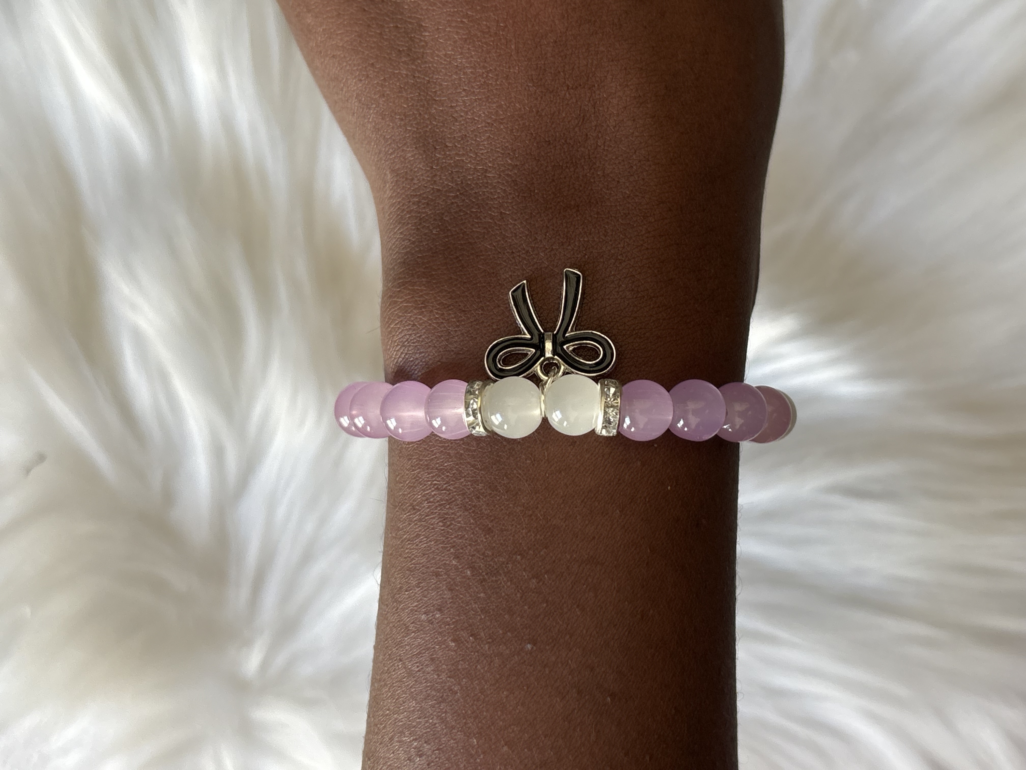 Lilac Gemstone Bracelet
