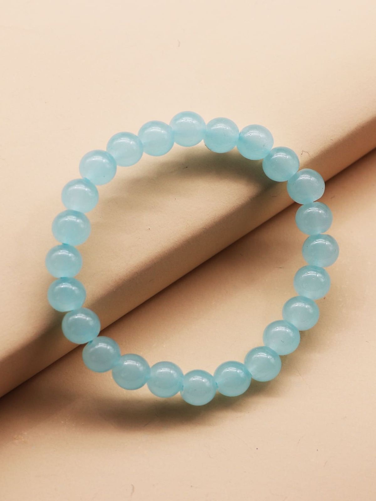 Blue Beaded Bracelet