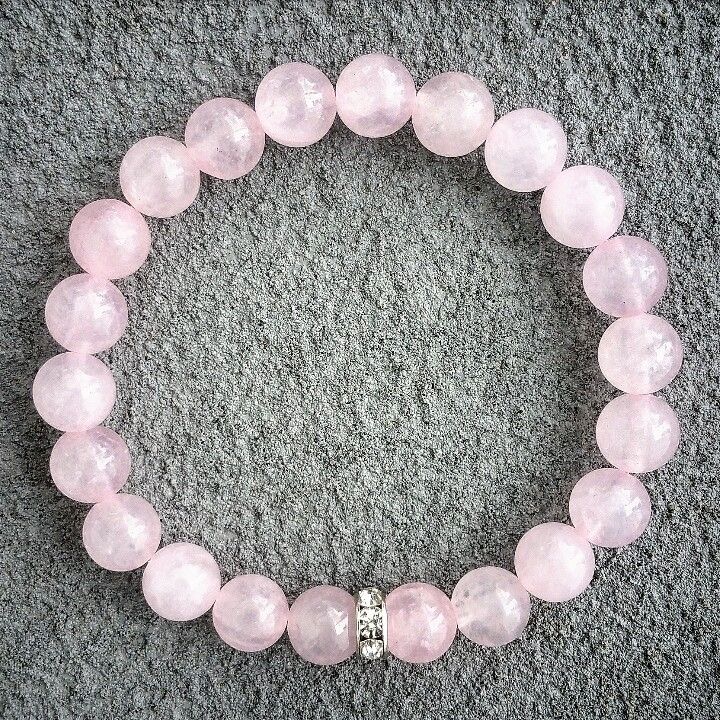 Pink Gemstone Bracelet Set