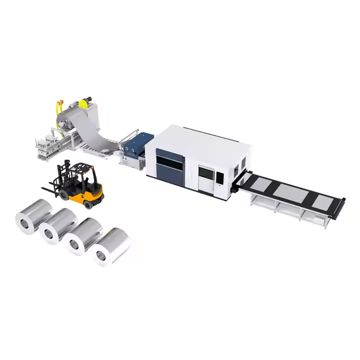 Automated Sheet Metal Processing Line