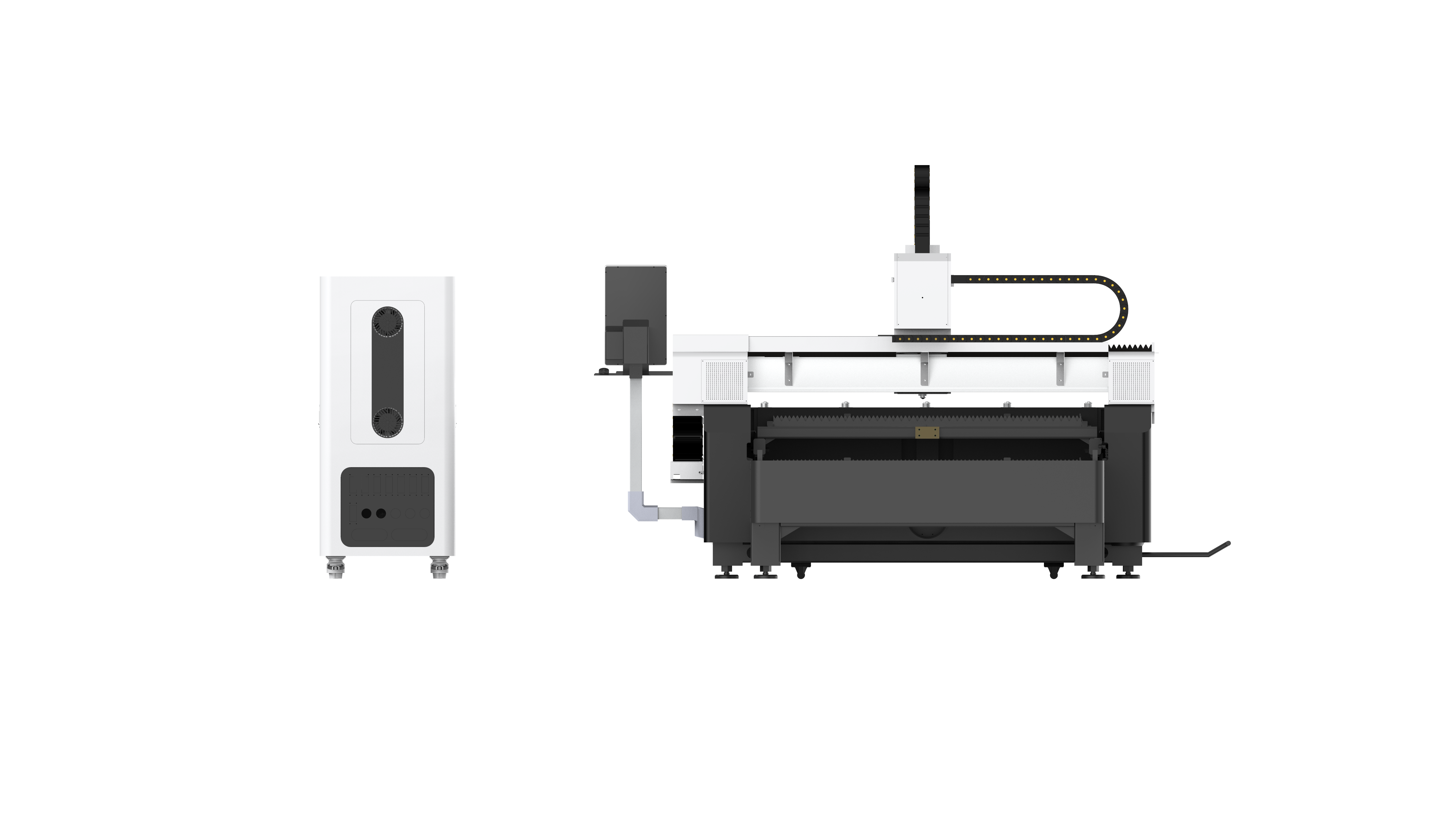 Laser Cutting Machine with exchange Table 