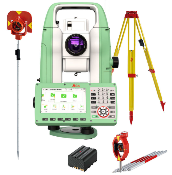 TS10 1" R1000 Total Station Package