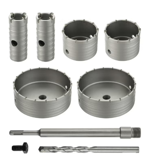 Concrete Hole Saw Drill Bit Set