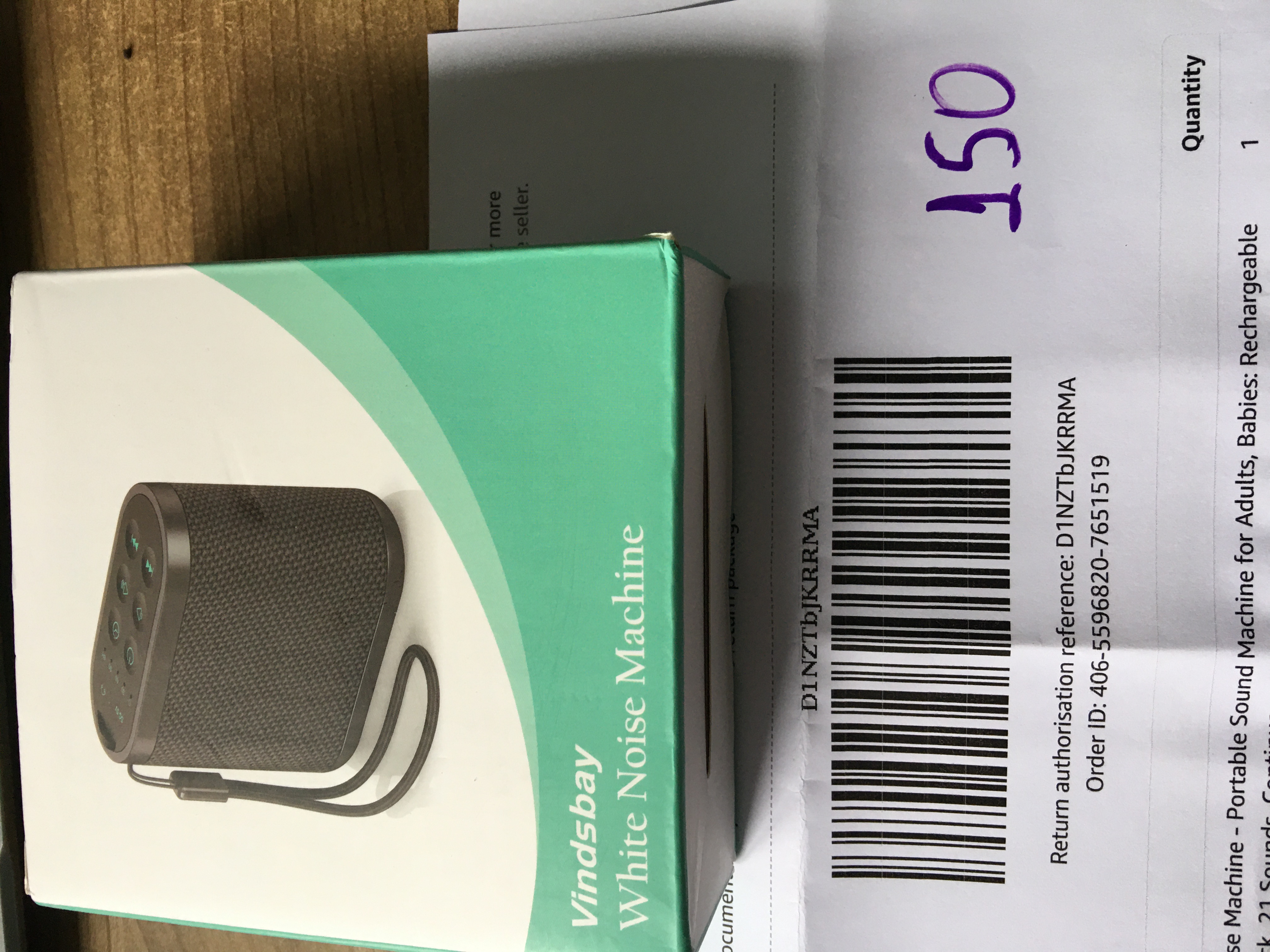 Vindsbay White Noise Machine