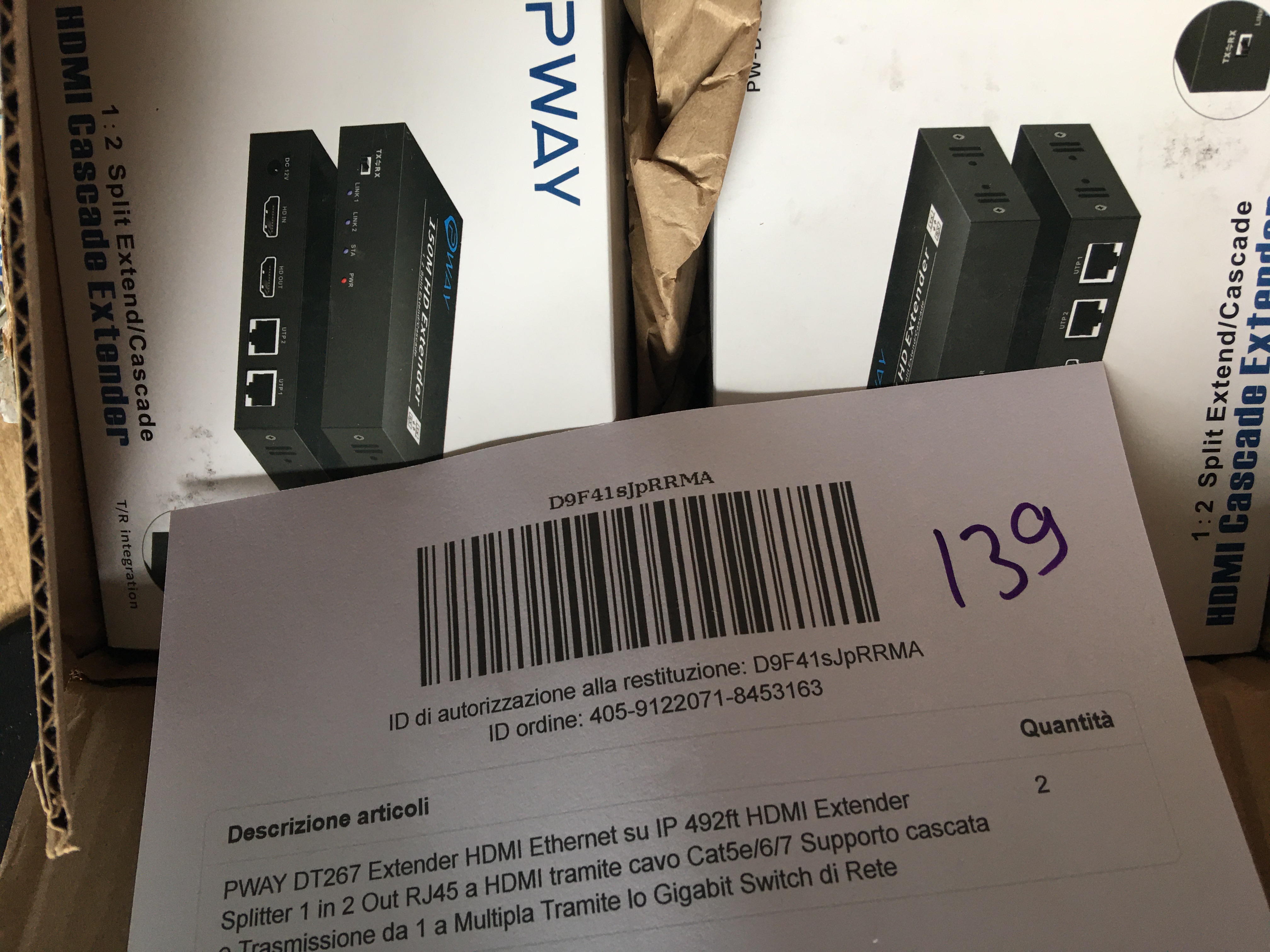 HDMI Extender/Splitter Set