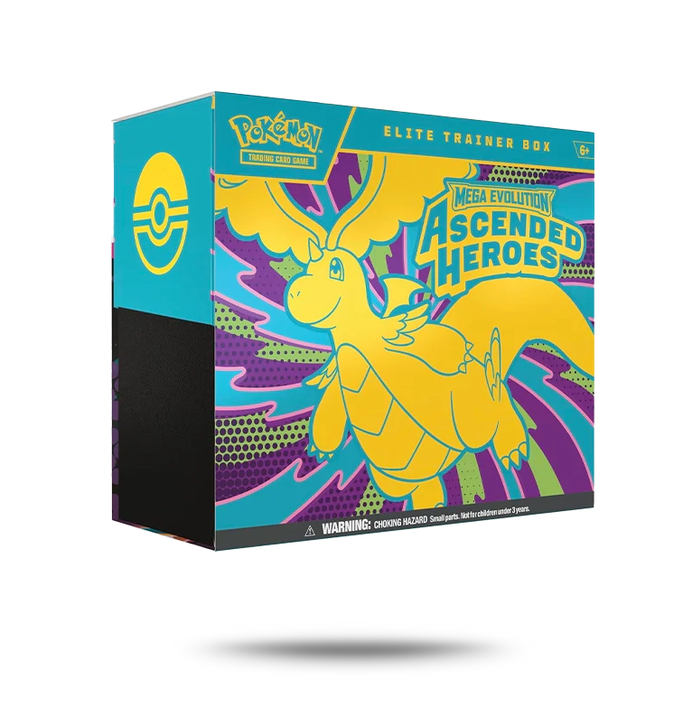 Caja Élite de Entrenador Pokémon Mega Evolution Ascended Heroes (ES)