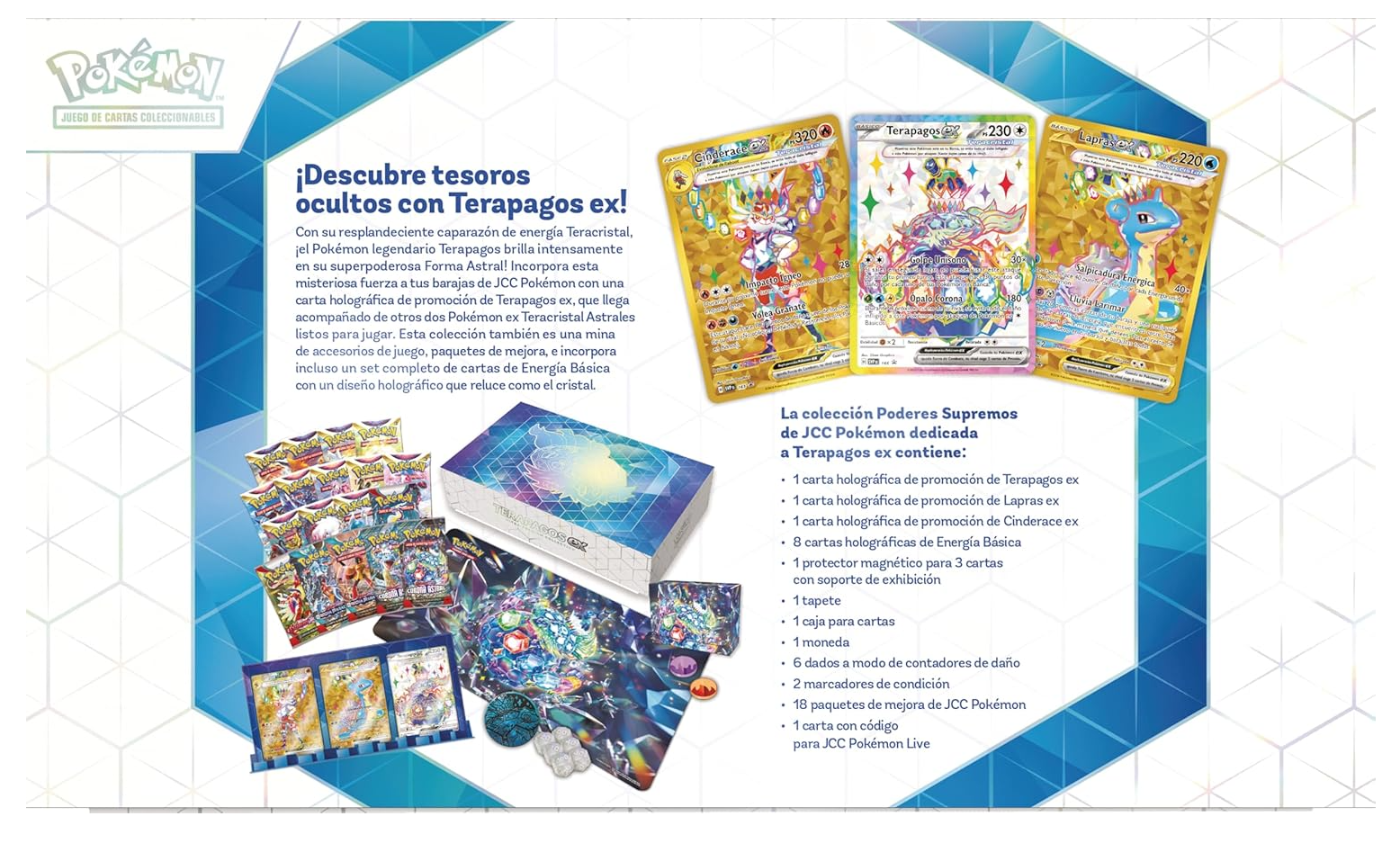 Caja  Ultra Premium Pokémon  Terapagos ex (ES)