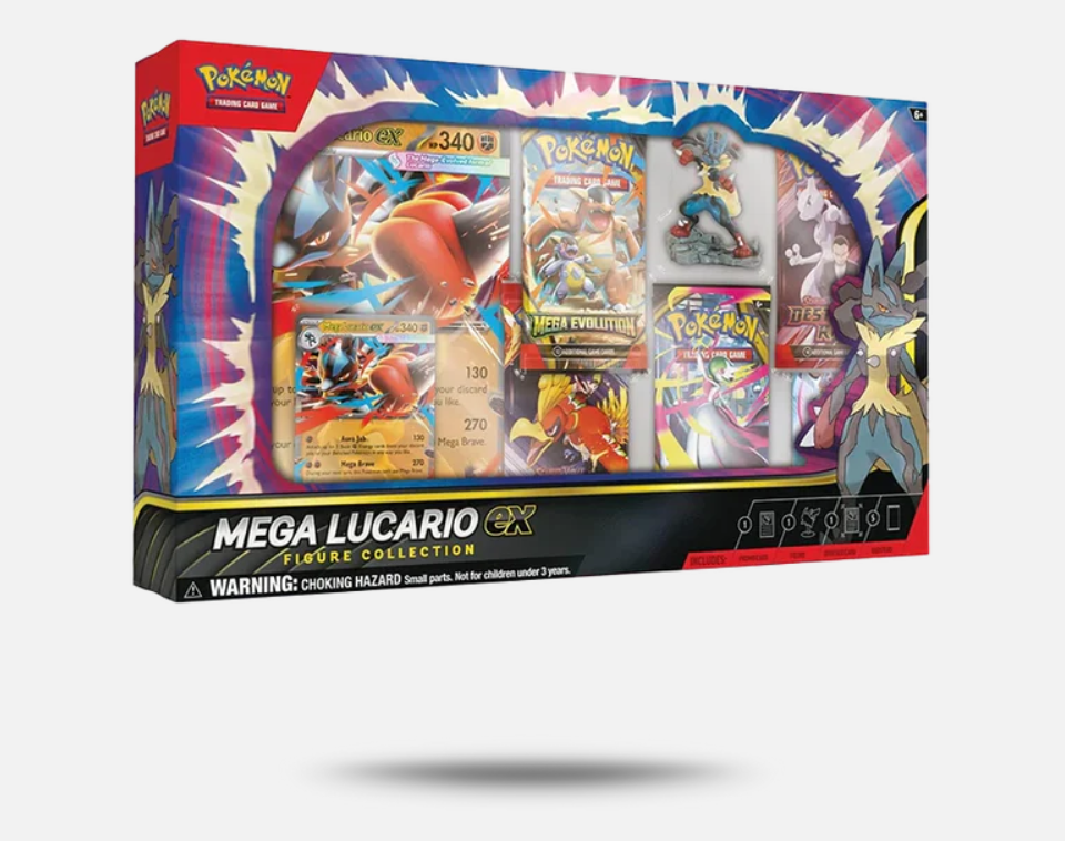 COLECCIÓN CON FIGURA - MEGA LUCARIO EX [ES]