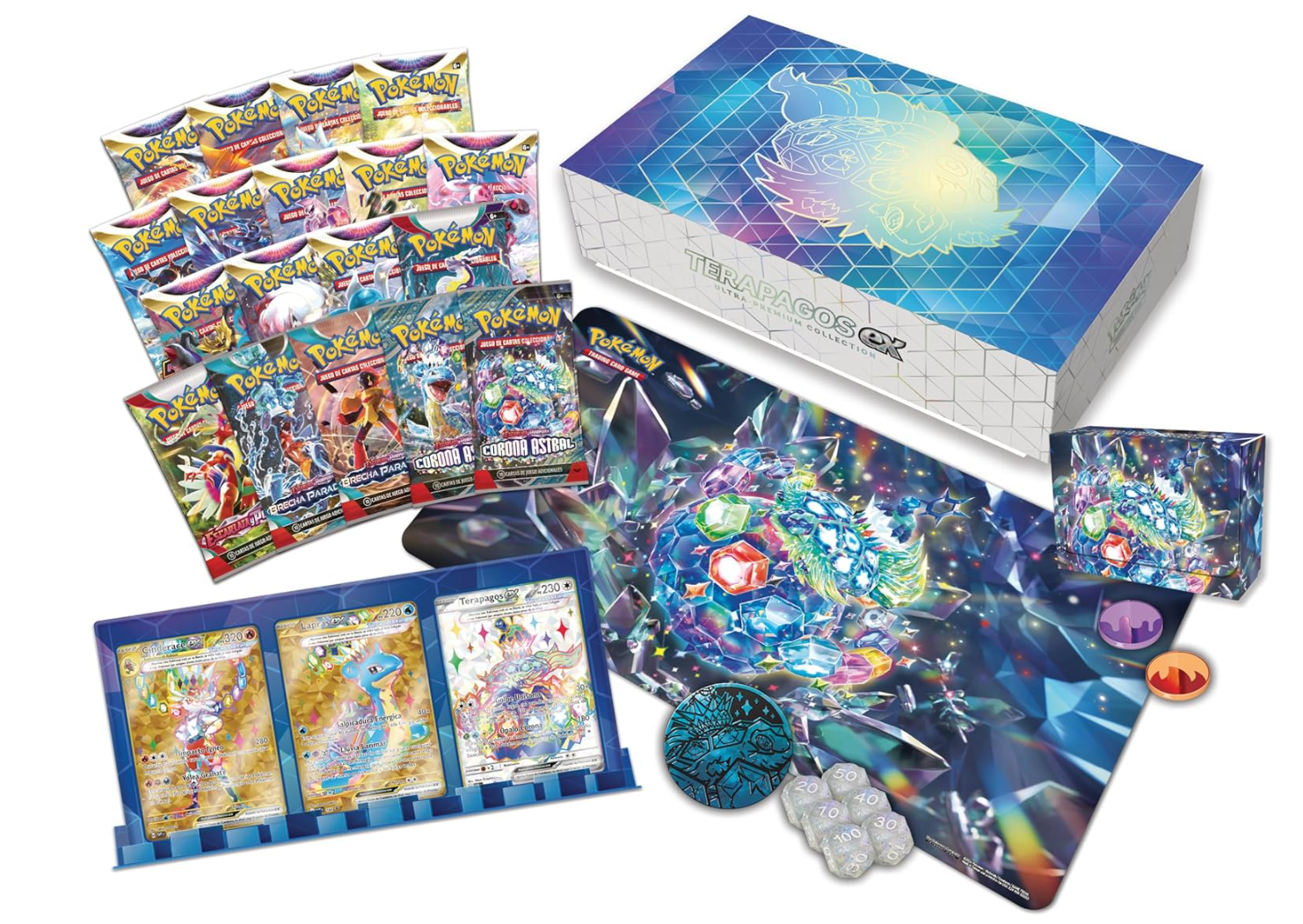 Caja  Ultra Premium Pokémon  Terapagos ex (ES)