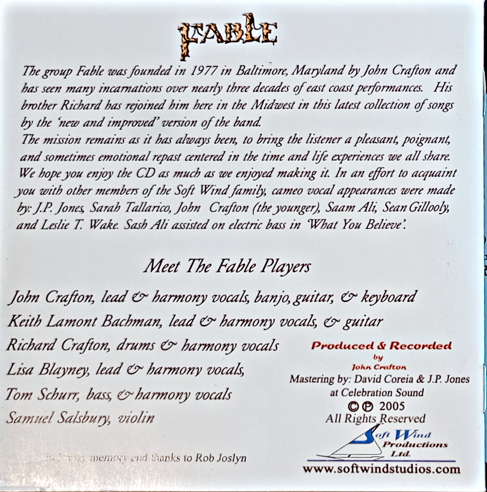 Storybook - by Fable