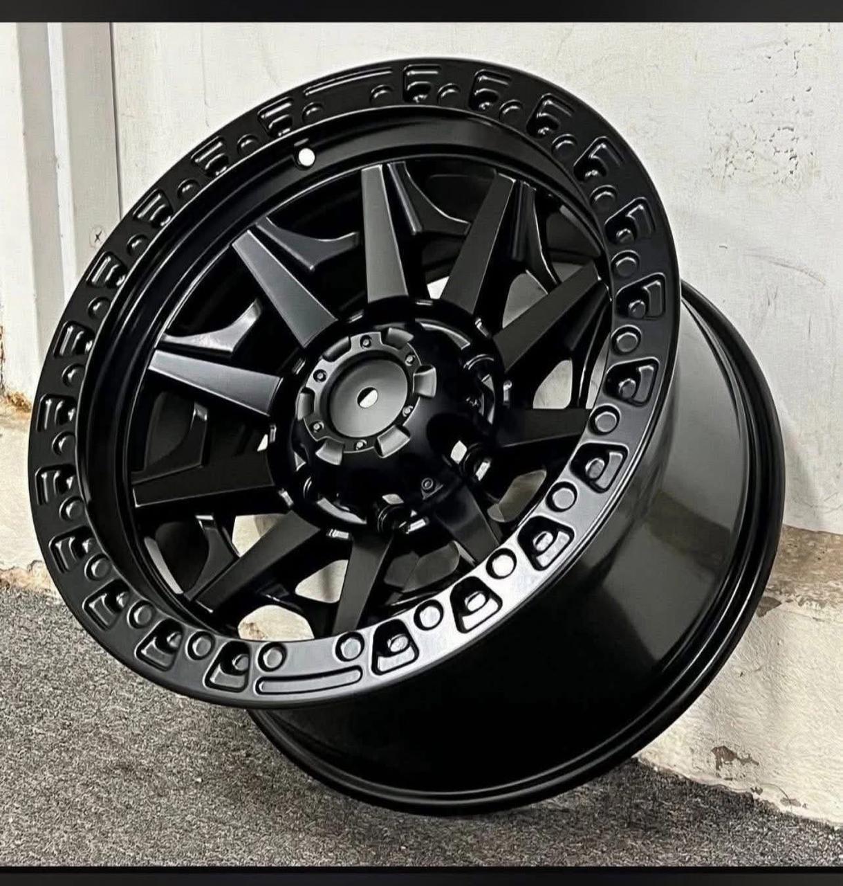 Matte Black Alloy Wheel 17