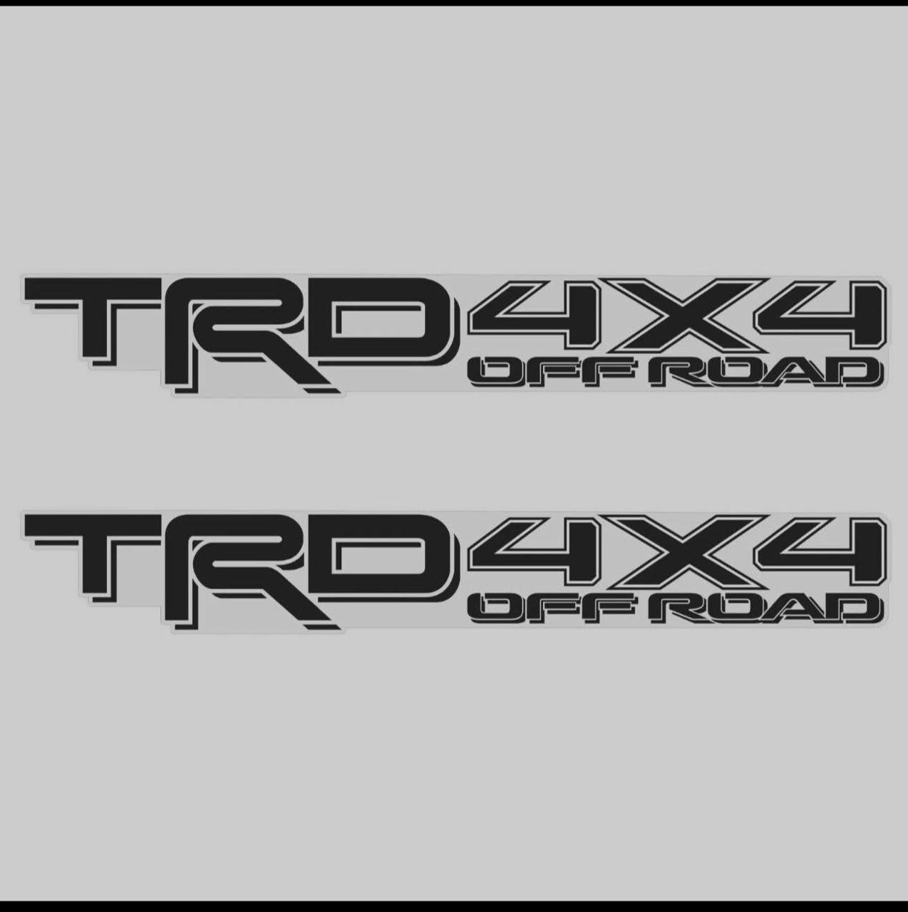 TRD 4x4 Off Road Decal Set