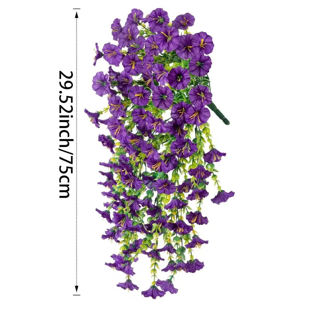 Artificial Hanging Petunia Flowers
