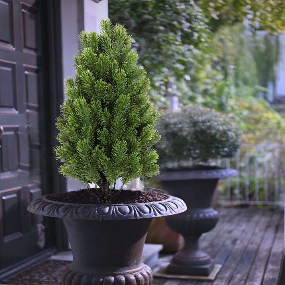 Artificial Cedar Topiary Tree