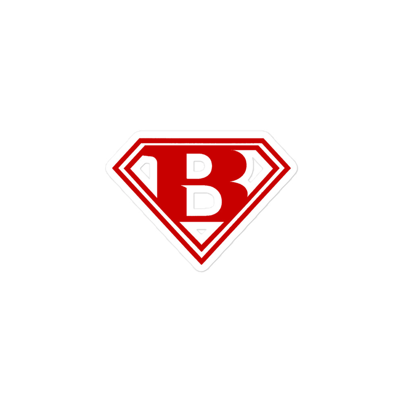 Super B Logo 2026 Bubble-free stickers