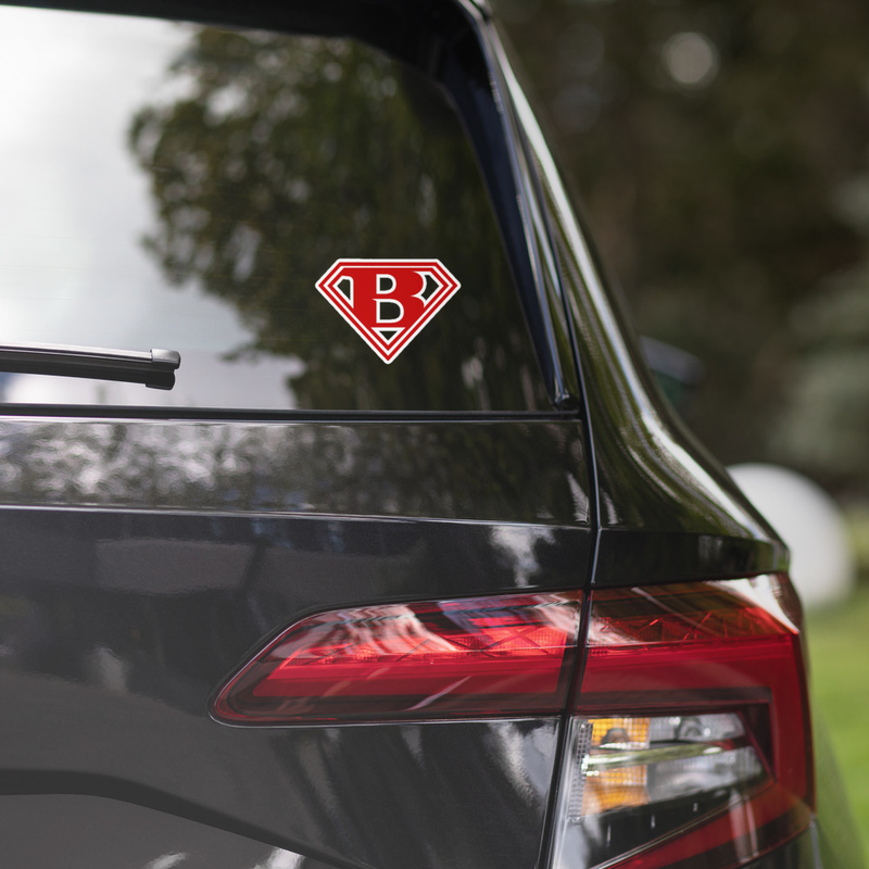 Super B Logo 2026 Bubble-free stickers