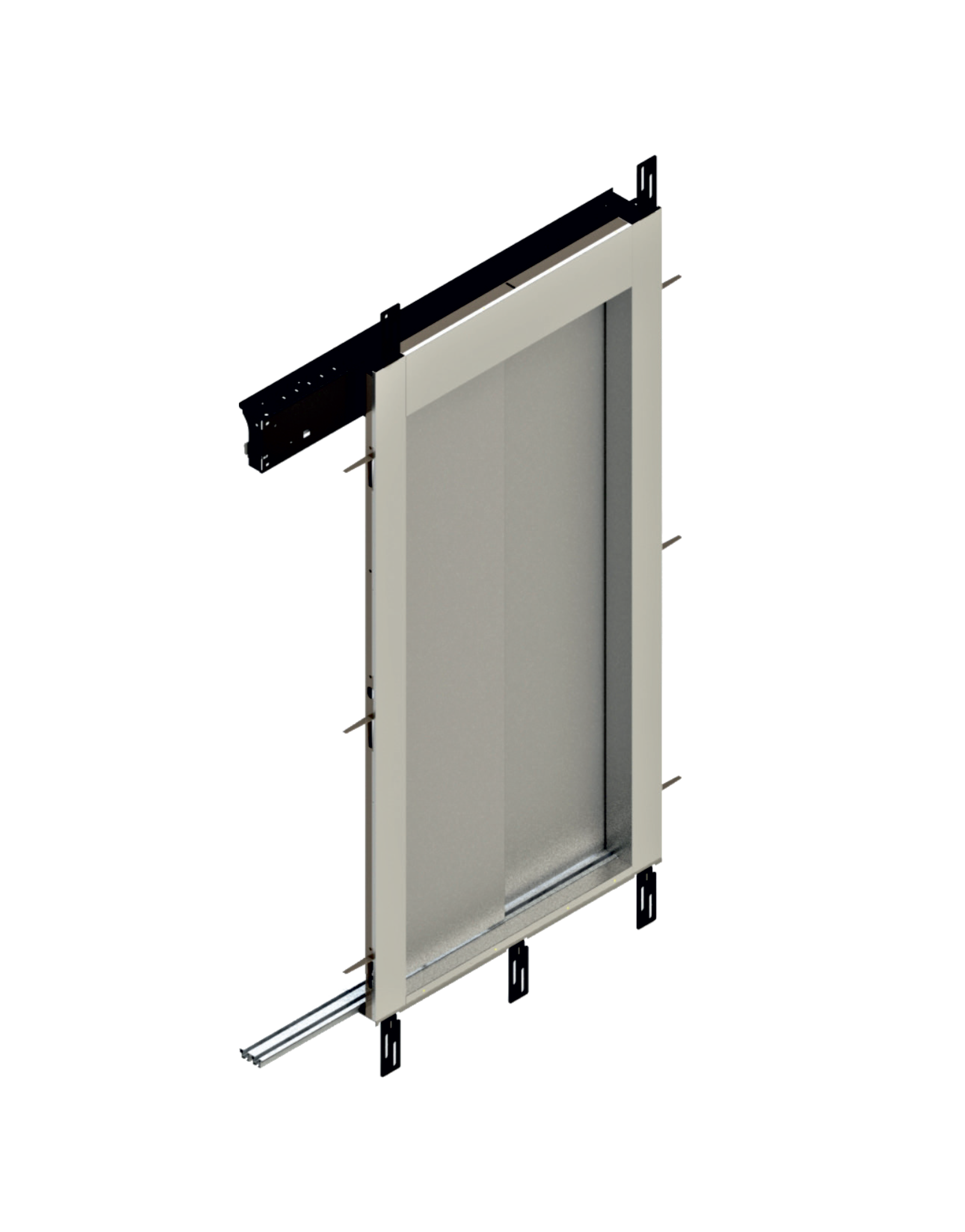 Telescopic Automatic Door