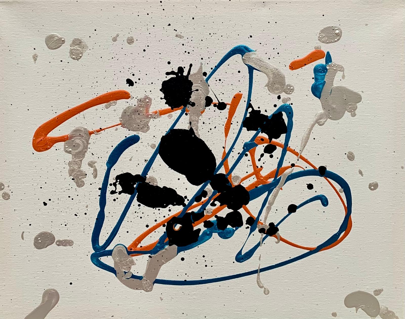 Abstraktes Action Painting