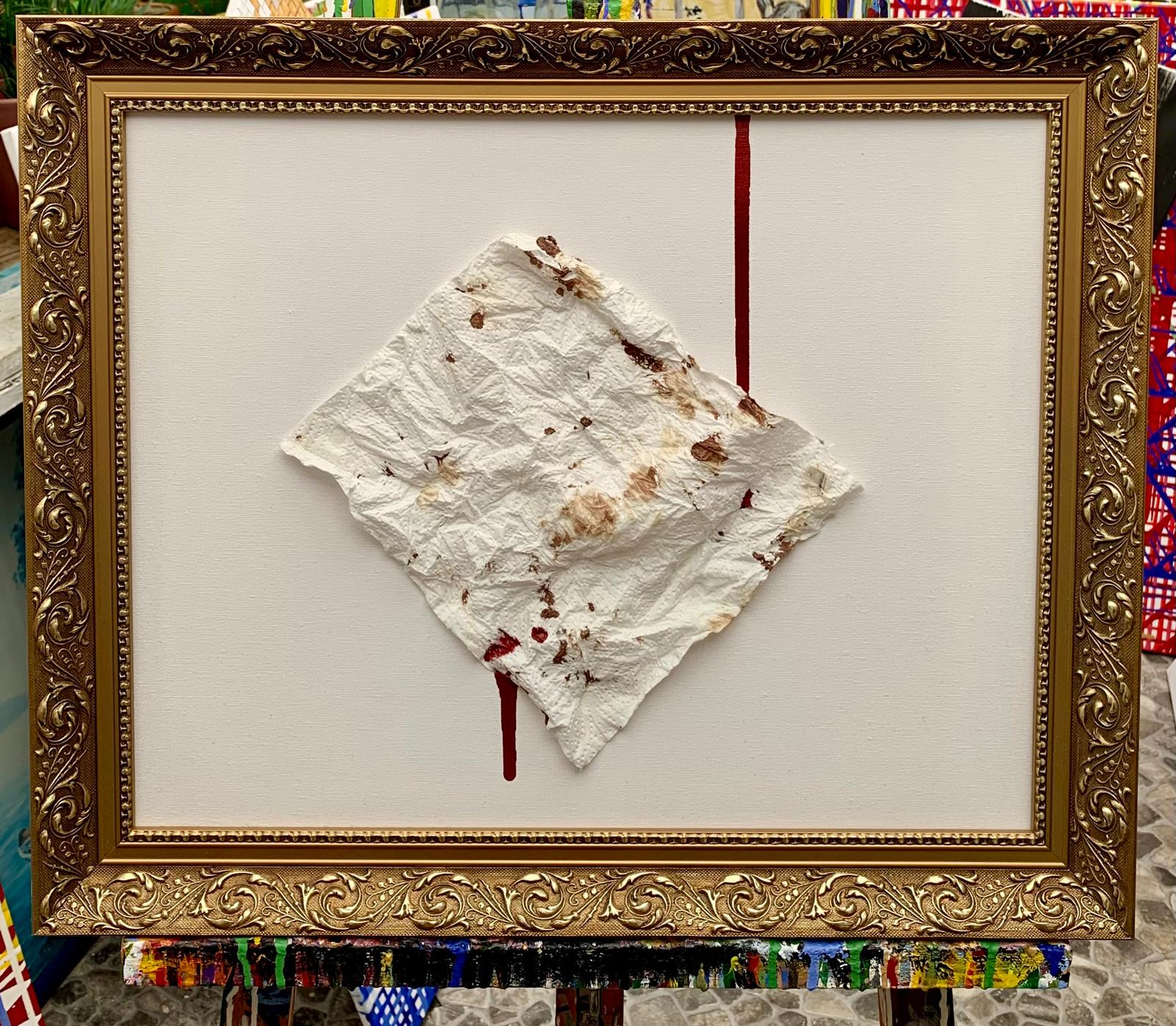 Moderne Mixed-Media Kunst