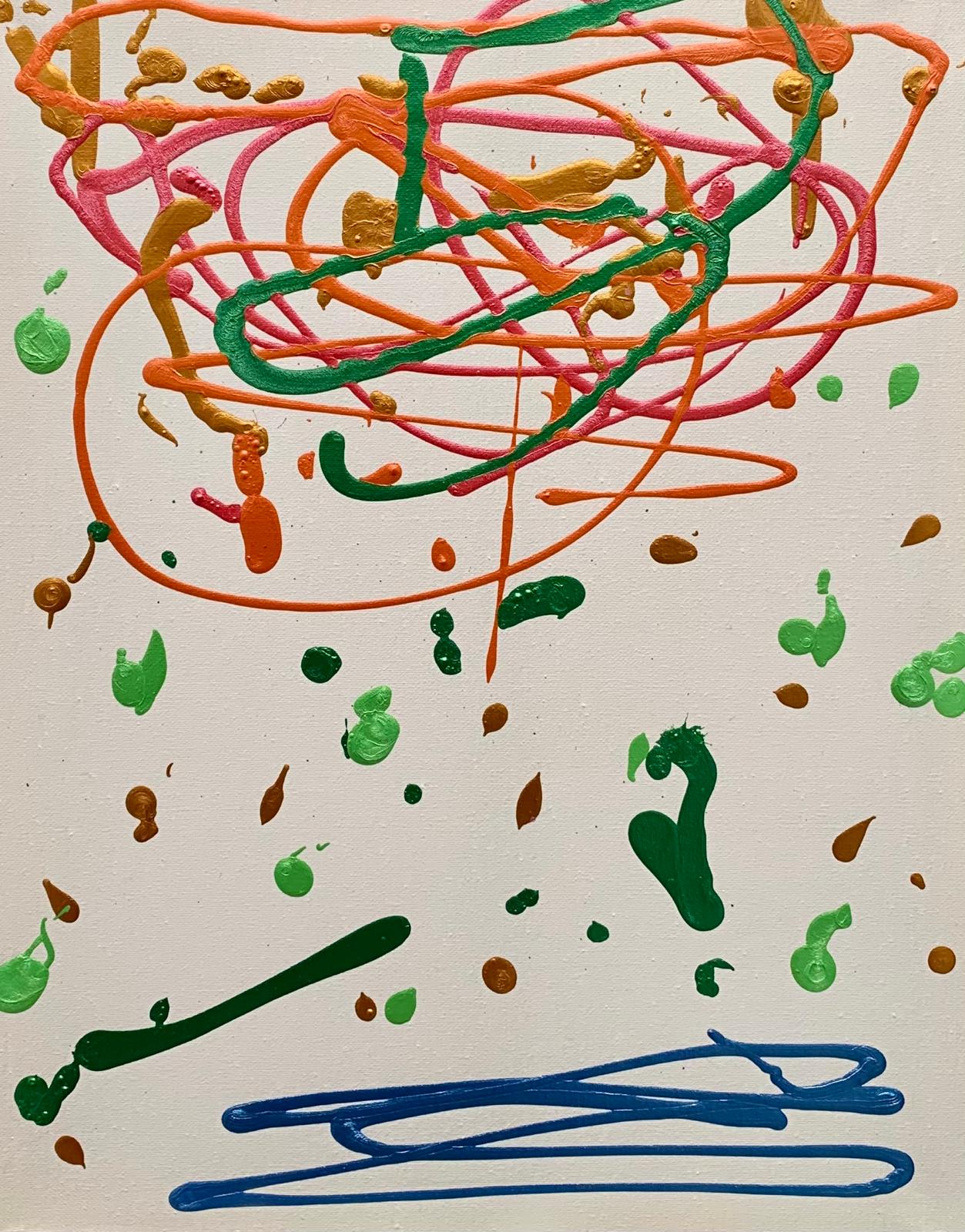 Abstraktes Kunstgemälde