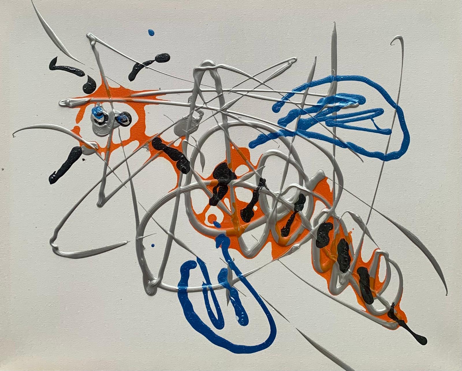 Abstrakte Kunst: Biene