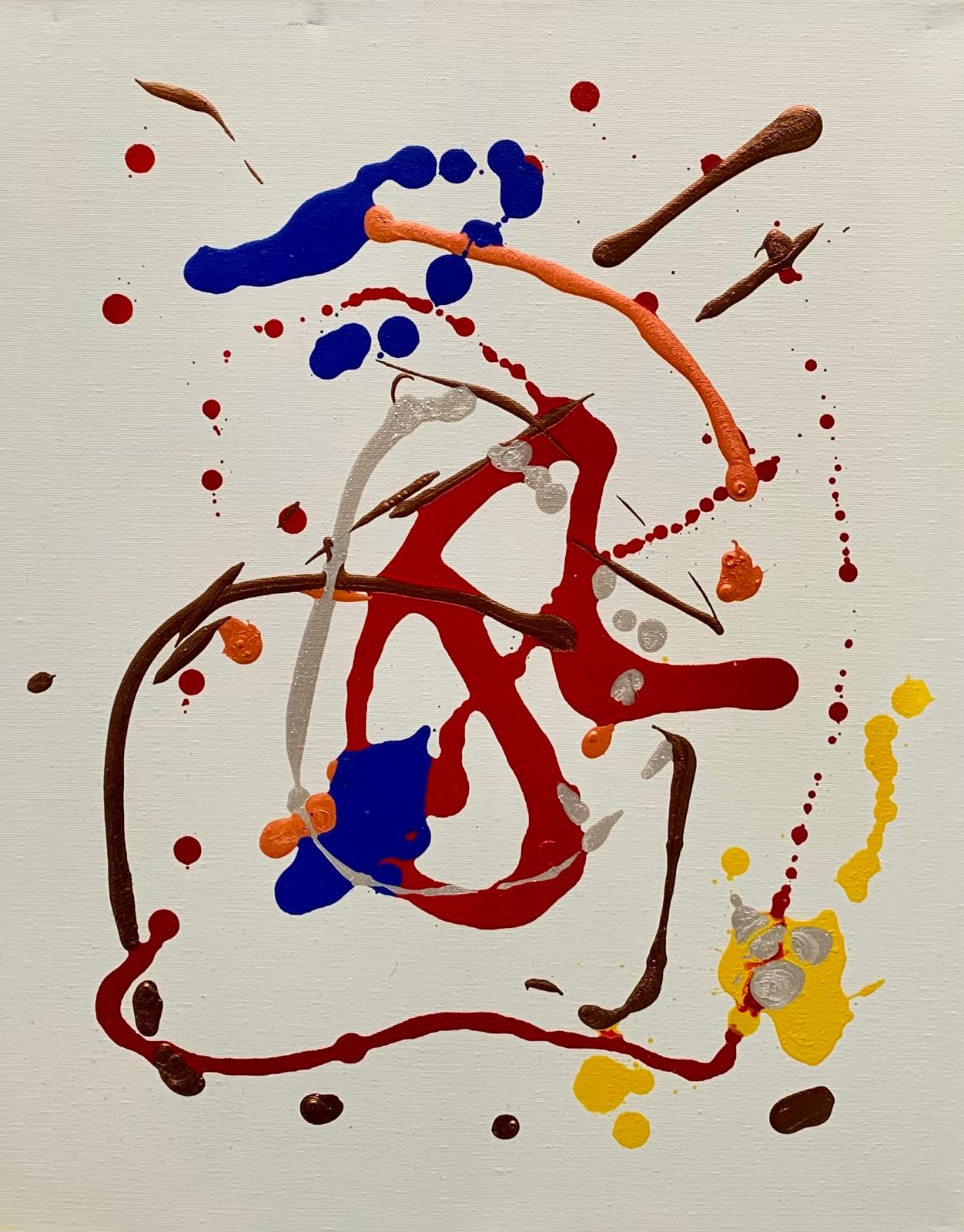 Abstraktes Farbgemälde