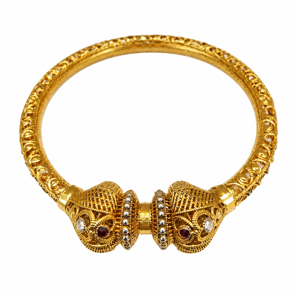 Gold Designer Bangle