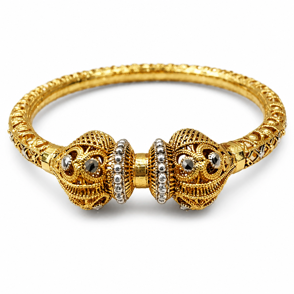 Gold Designer Bangle