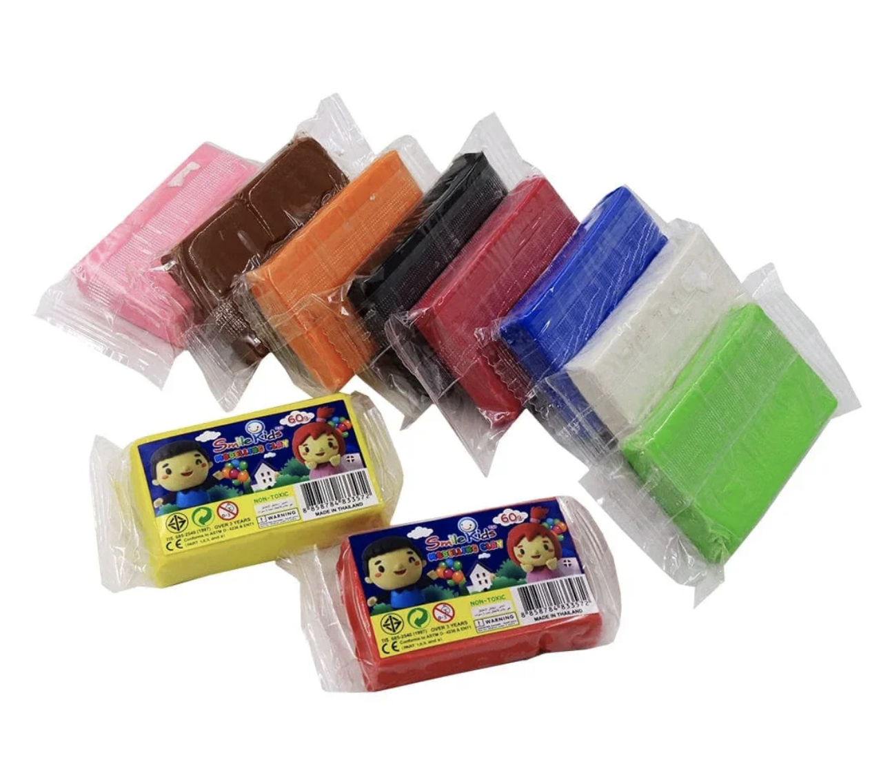 Assorted Colored Modeling Clay