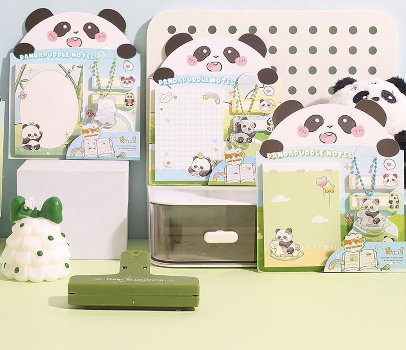 Panda Puddle Sticky Notes