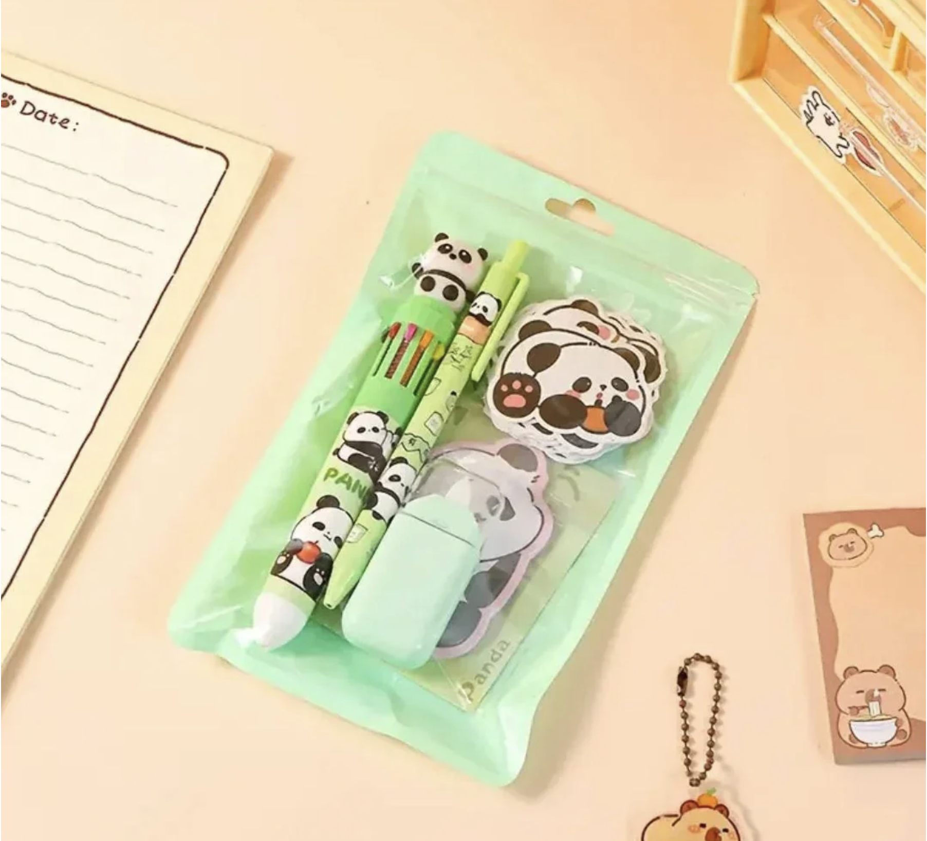Panda Stationery Gift Set