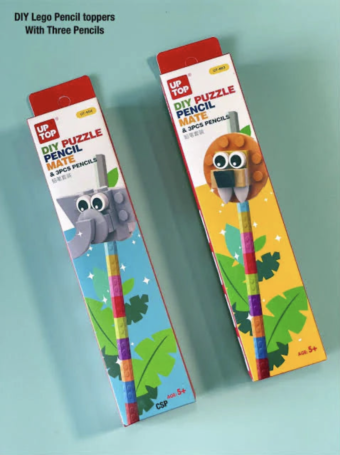 DIY Lego Pencil Set