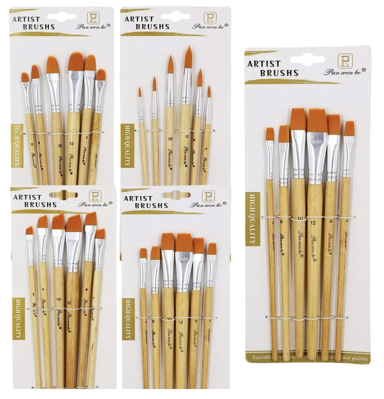 Artist Paint Brush Set