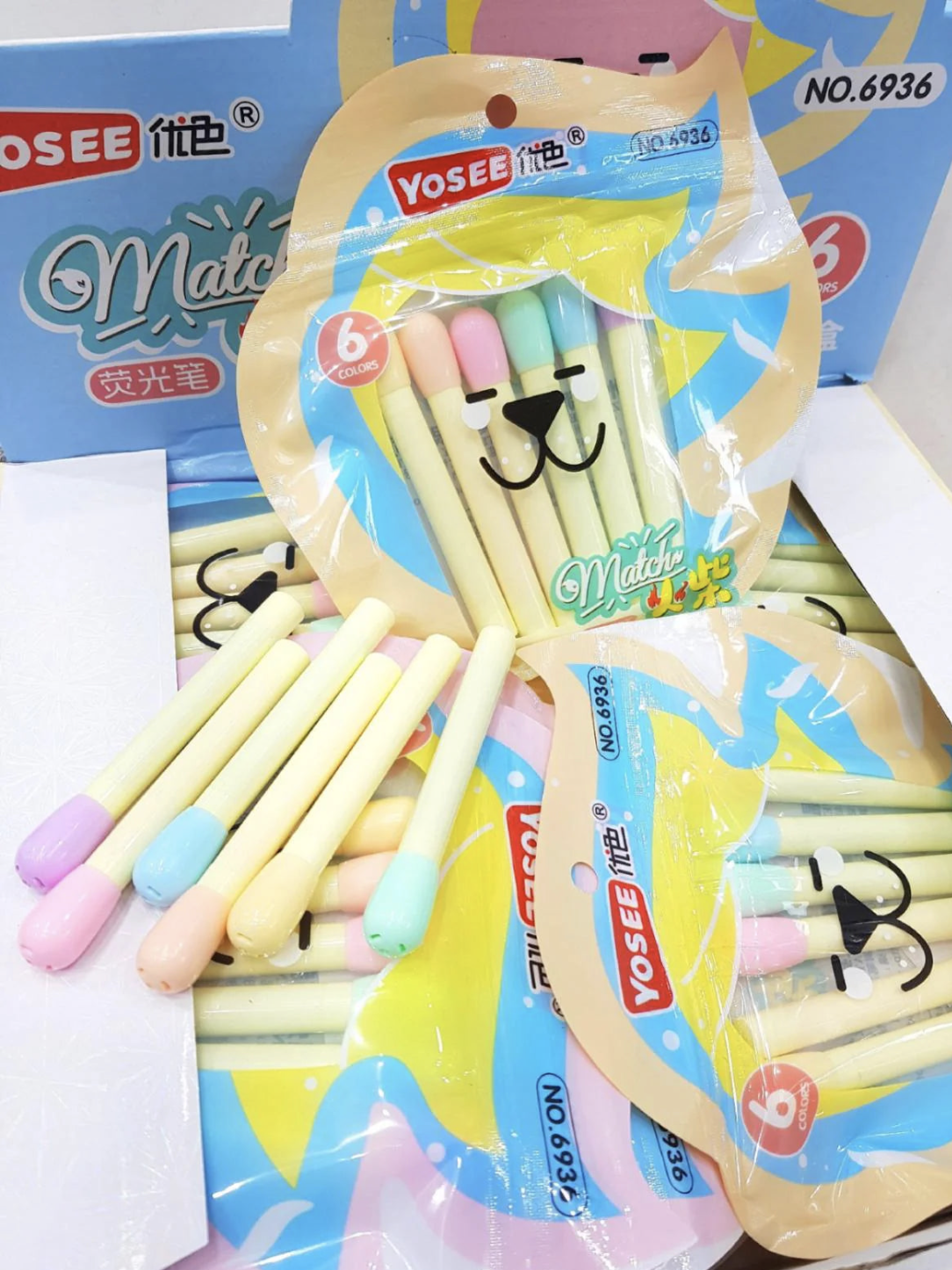Colorful Match Stick Highligher