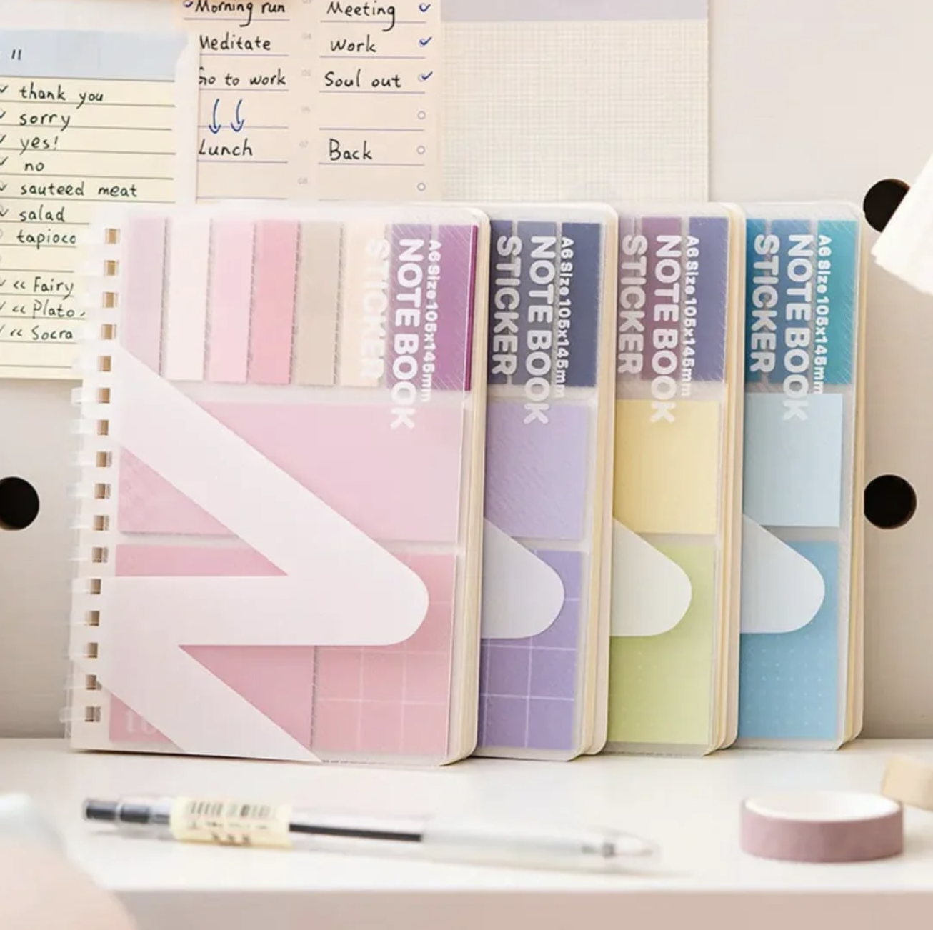 Cute Dreamy 2 in 1 A6 planner