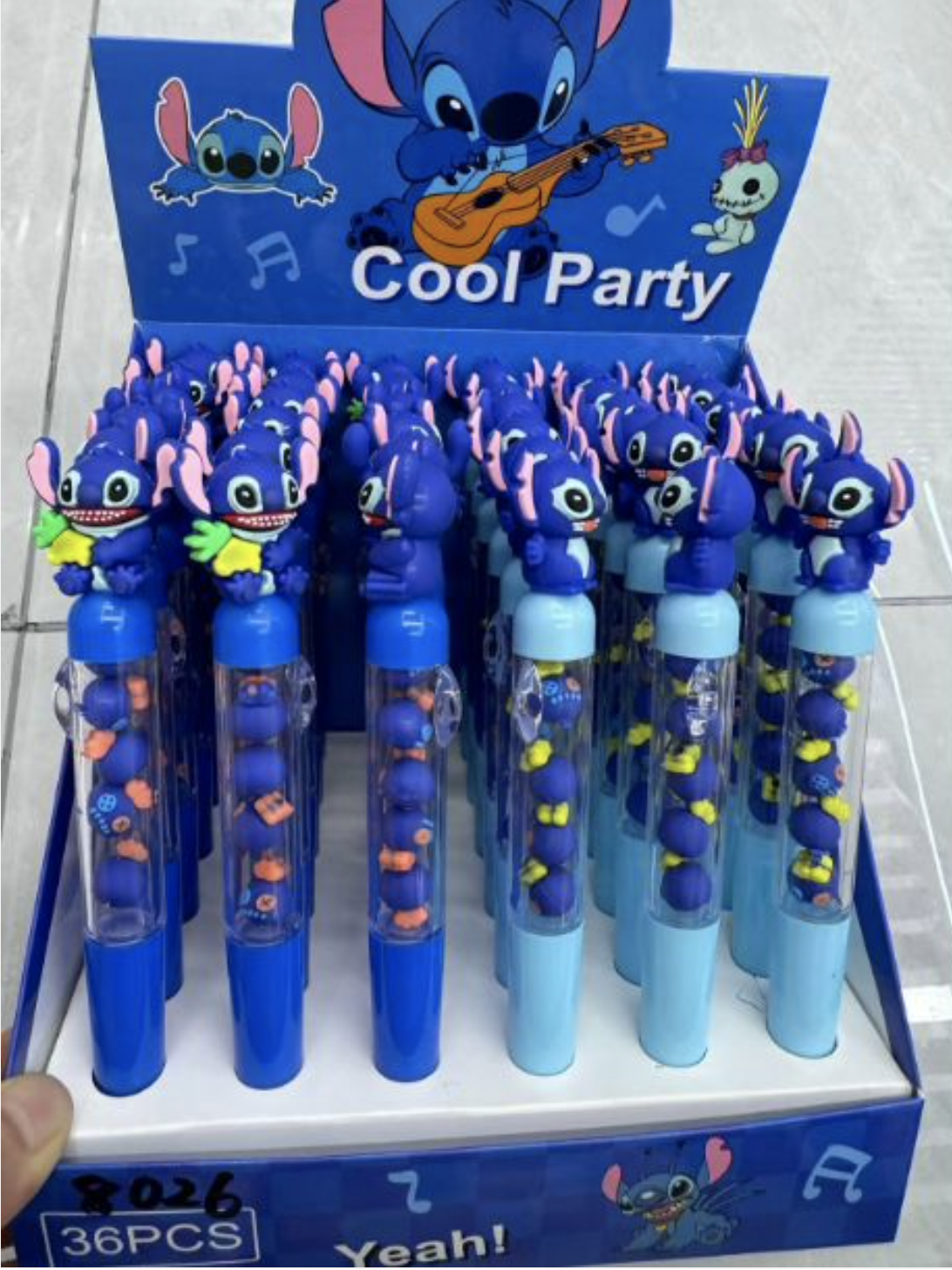 Stitch Character Party Pens