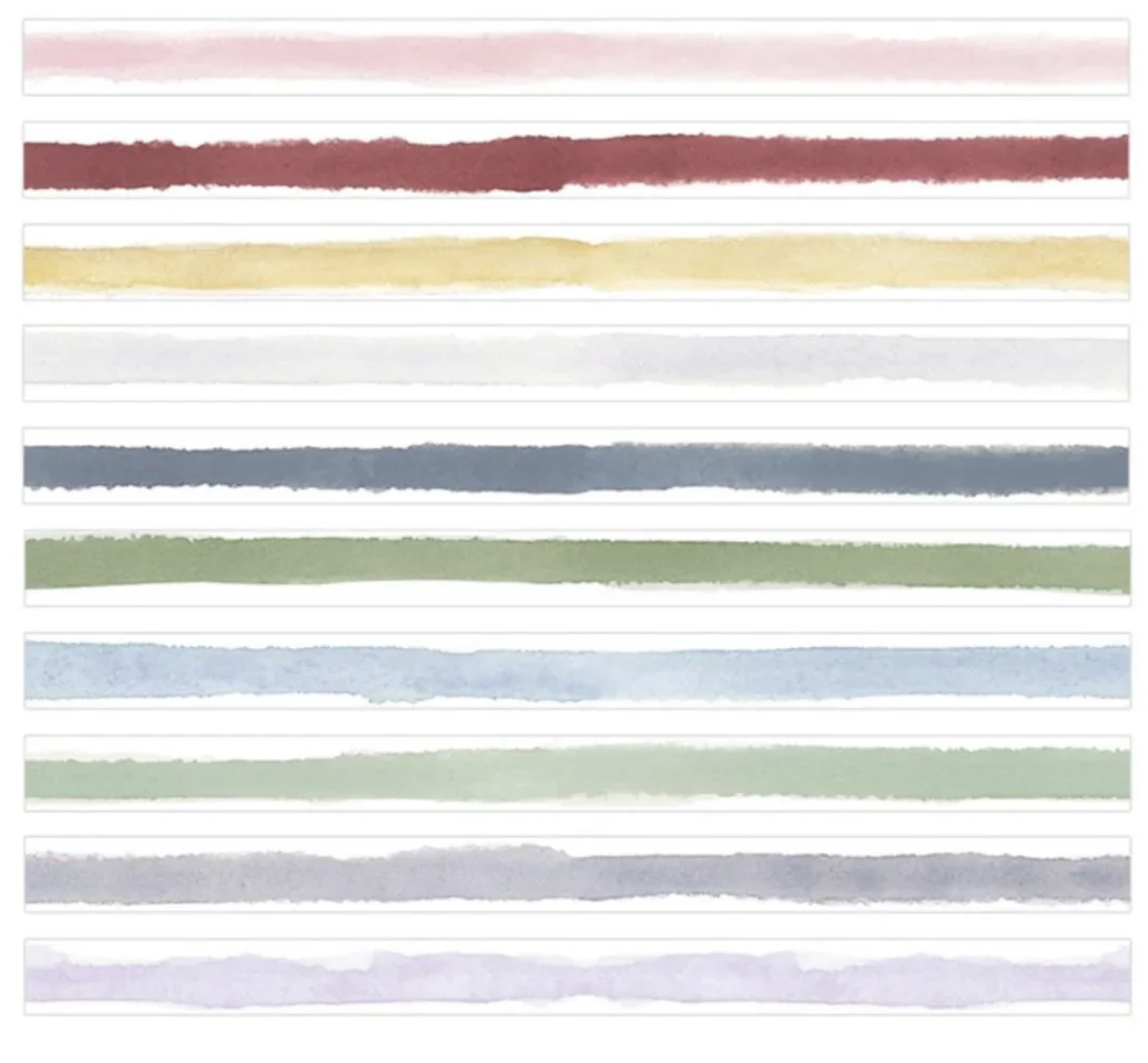 Pastel Washi Tape Set