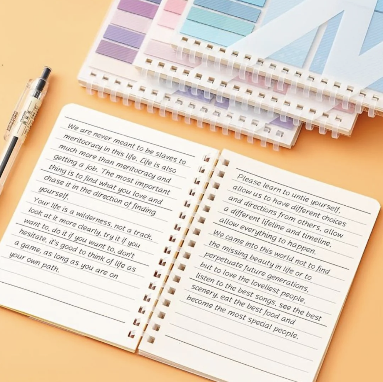 Cute Dreamy 2 in 1 A6 planner